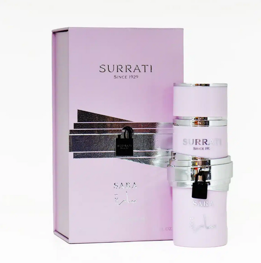 Surrati Sara Eau de Parfum – For Women | 100 ml / 3.4 fl oz | Female