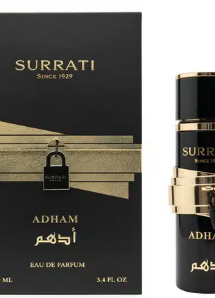 Surrati Adham Eau de Parfum – For Him | 100 ml / 3.4 fl oz | Men