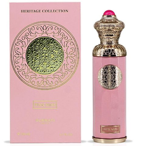 Surrati Heritage Collection Pink Miss Eau de Parfum – For Women | 140 ml / 4.7 fl oz | Female