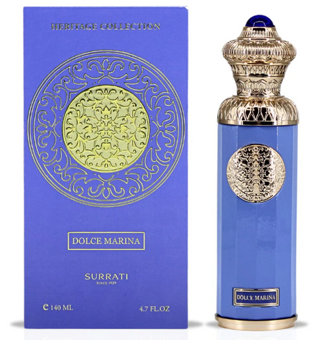 Surrati Dolce Marina (Heritage Collection) Eau de Parfum – For Women | 140 ml / 4.7 fl oz | Female