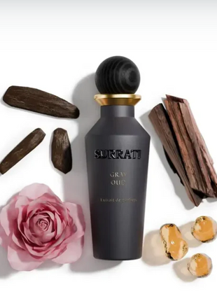 Surrati Gray Oud Extrait de Parfum – Unisex | 150 ml / 5.08 fl oz | Men & Women
