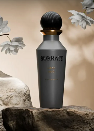 Surrati Gray Oud Extrait de Parfum – Unisex | 150 ml / 5.08 fl oz | Men & Women