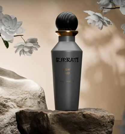 Surrati Gray Oud Extrait de Parfum – Unisex | 150 ml / 5.08 fl oz | Men & Women