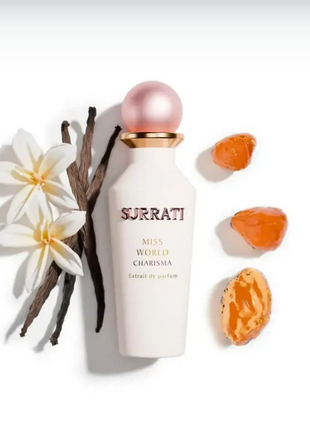 Surrati Miss World Charisma Eau de Parfum – For Women | 100 ml / 3.4 fl oz | Female