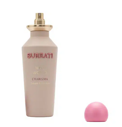 Surrati Miss World Charisma Eau de Parfum – For Women | 100 ml / 3.4 fl oz | Female