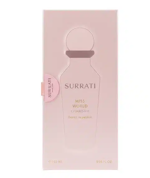Surrati Miss World Charisma Eau de Parfum – For Women | 100 ml / 3.4 fl oz | Female