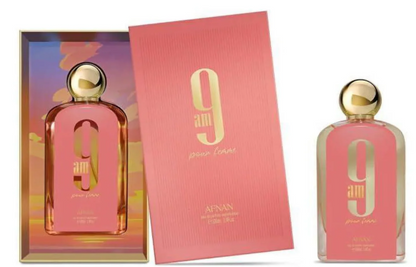 Afnan 9AM Pour Femme – For Her | 100 ml / 3.4 fl oz | Women