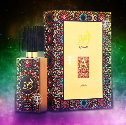 Ajwad by Lattafa – For Her | 60 ml / 2.04 fl oz | Women