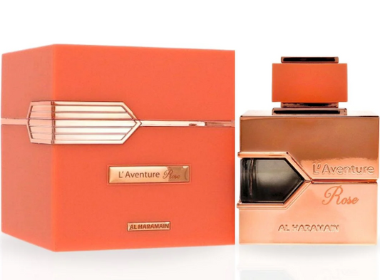 L'Aventure Rose by Al Haramain – For Her | 100 ml / 3.4 fl oz | Women