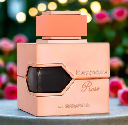 L'Aventure Rose by Al Haramain – For Her | 100 ml / 3.4 fl oz | Women