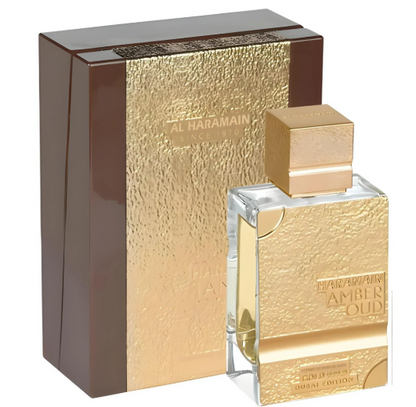 Amber Oud Gold 999.9 Dubai Edition by Al Haramain – Unisex | 75 ml / 2.5 fl oz