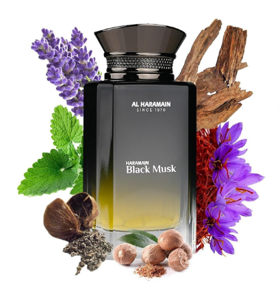 Black Musk by Al Haramain – Unisex | 100 ml / 3.4 fl oz