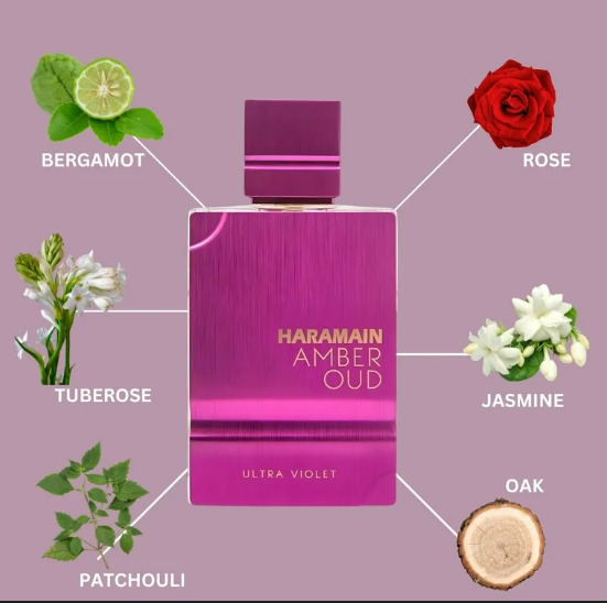 Amber Oud Ultra Violet by Al Haramain – Women | 60 ml / 2.04 fl oz