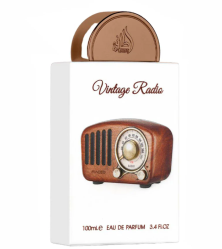 Vintage Radio Gift Set by Lattafa Pride – Unisex | 100 ml / 3.4 fl oz + Extras