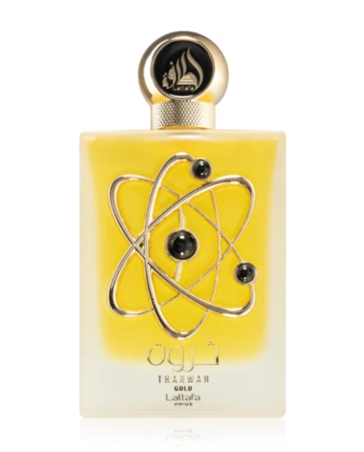 Tharwah Gold Gift Set by Lattafa Pride – Women | 100 ml / 3.4 fl oz + Extras