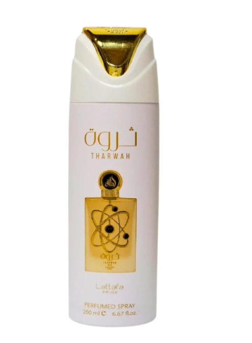 Tharwah Gold Gift Set by Lattafa Pride – Women | 100 ml / 3.4 fl oz + Extras