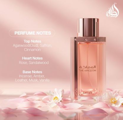 Lattafa The Kingdom – 100 ml / 3.4 fl oz