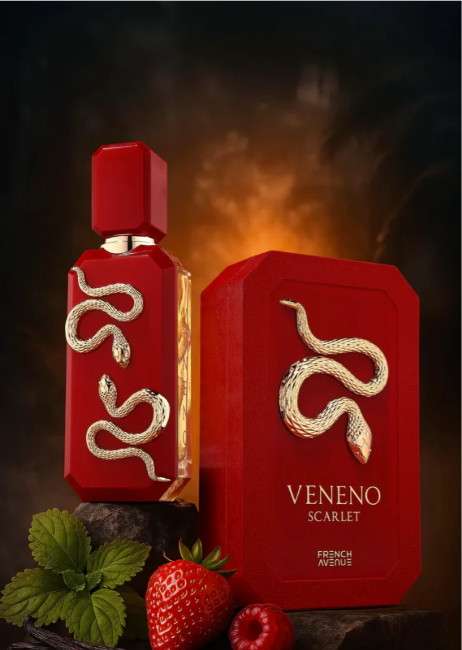Veneno Scarlet EDP For Women and Men 3.4 Fl Oz/100ml