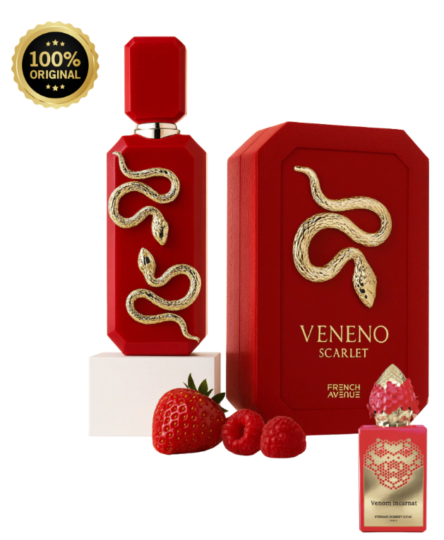 Veneno Scarlet EDP For Women and Men 3.4 Fl Oz/100ml