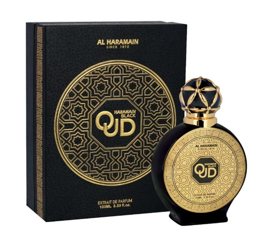 Al Haramain Black Oud – 100 ml / 3.4 fl oz Extrait de Parfum