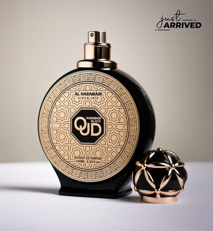 Al Haramain Black Oud – 100 ml / 3.4 fl oz Extrait de Parfum