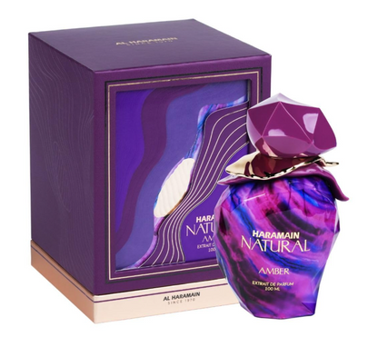 Al Haramain Natural Amber – 100 ml / 3.4 fl oz Extrait de Parfum