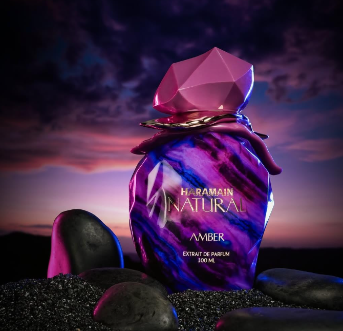 Al Haramain Natural Amber – 100 ml / 3.4 fl oz Extrait de Parfum