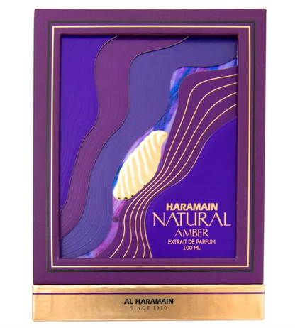 Al Haramain Natural Amber – 100 ml / 3.4 fl oz Extrait de Parfum