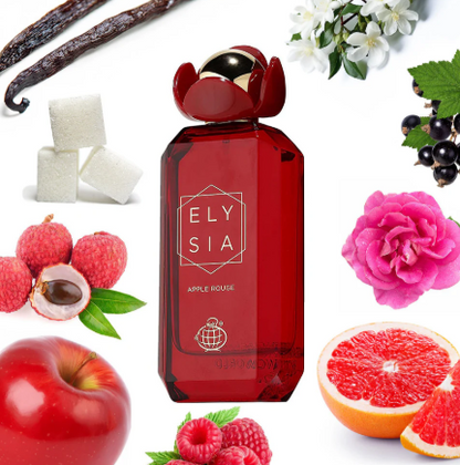 Fragrance World Elysia Apple Rouge – 100 ml / 3.4 fl oz
