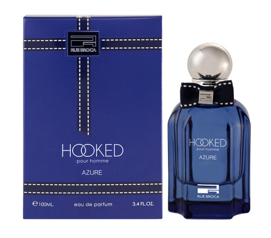 Rue Broca Hooked Azure – 100 ml / 3.4 fl oz Eau de Parfum for Men