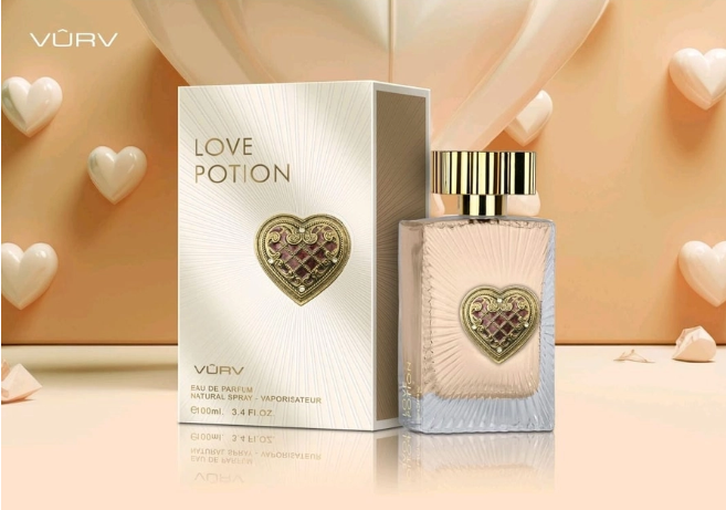 Vurv Love Potion – 100 ml / 3.4 fl oz Eau de Parfum
