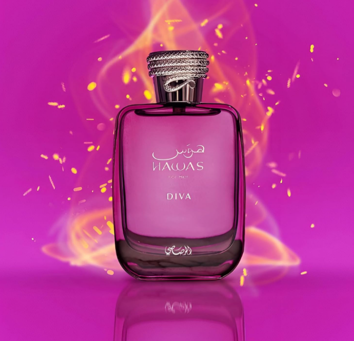 Rasasi Hawas Diva Eau de Parfum – 100 ml / 3.4 fl oz Eau de Parfum (Women)
