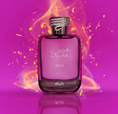 Rasasi Hawas Diva Eau de Parfum – 100 ml / 3.4 fl oz Eau de Parfum (Women)