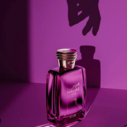 Rasasi Hawas Diva Eau de Parfum – 100 ml / 3.4 fl oz Eau de Parfum (Women)