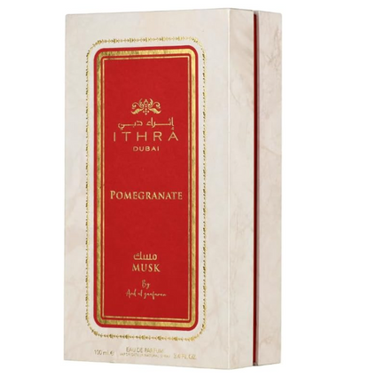 Ithra Dubai Pomegranate Musk – 100 ml / 3.4 fl oz Eau de Parfum