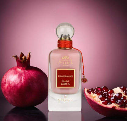 Ithra Dubai Pomegranate Musk – 100 ml / 3.4 fl oz Eau de Parfum