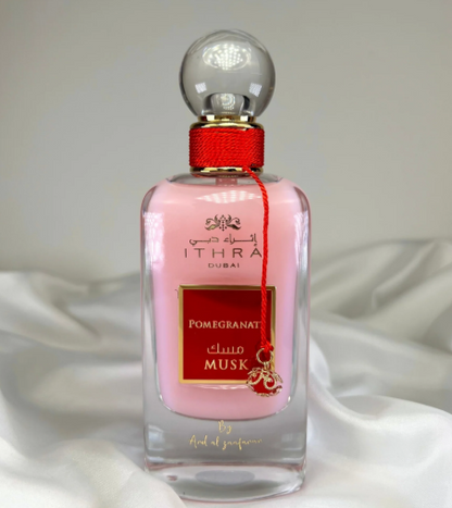 Ithra Dubai Pomegranate Musk – 100 ml / 3.4 fl oz Eau de Parfum