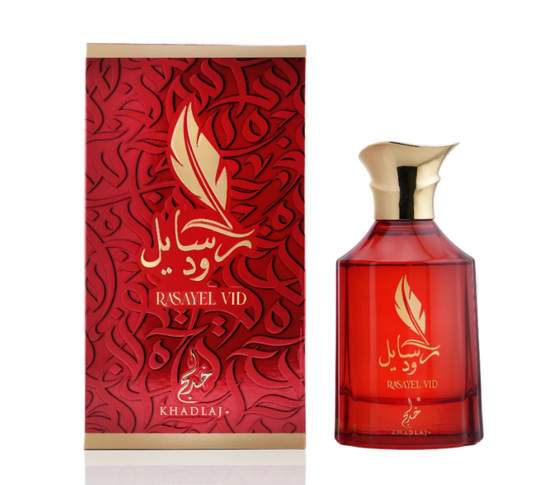 Khadlaj Rasayel Vid – 100 ml / 3.4 fl oz Eau de Parfum (Women)