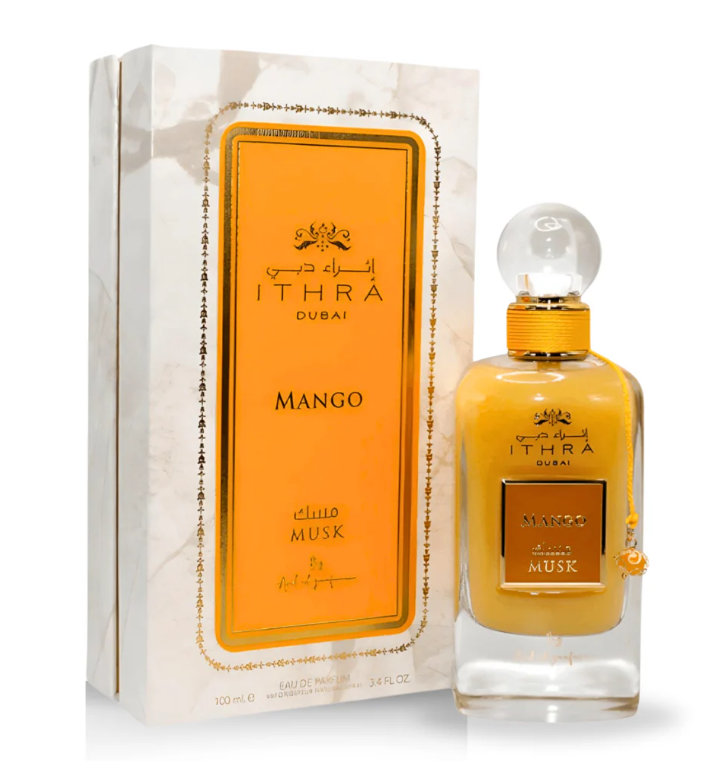 Ithra Dubai Musk ‑ Mango by Ard Al Zaafaran – 100 ml / 3.4 fl oz Eau de Parfum (Unisex)