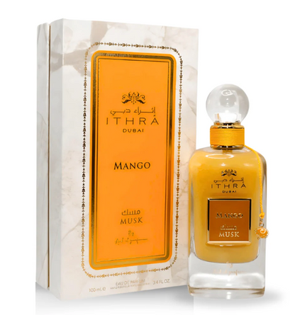 Ithra Dubai Musk ‑ Mango by Ard Al Zaafaran – 100 ml / 3.4 fl oz Eau de Parfum (Unisex)
