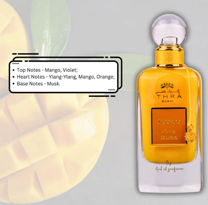 Ithra Dubai Musk ‑ Mango by Ard Al Zaafaran – 100 ml / 3.4 fl oz Eau de Parfum (Unisex)