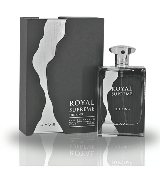 Rave Royal Supreme The King – 100 ml / 3.4 fl oz Eau de Parfum (Men)