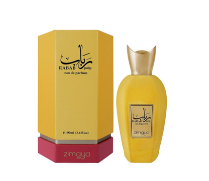 Zimaya Rabab Pulp – 100 ml / 3.4 fl oz Eau de Parfum (Unisex)