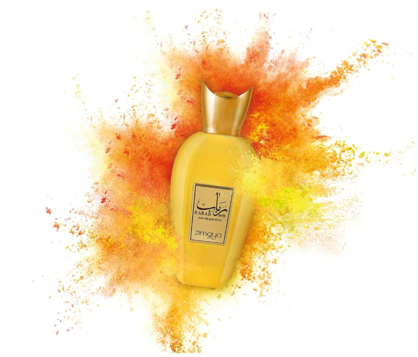 Zimaya Rabab Pulp – 100 ml / 3.4 fl oz Eau de Parfum (Unisex)