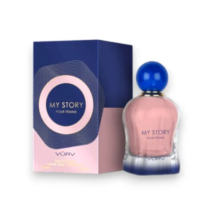 Vurv My Story Pour Femme – 100 ml / 3.4 fl oz Eau de Parfum (Women)