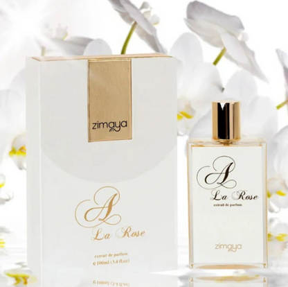 Zimaya A La Rose Extrait de Parfum – 100 ml / 3.4 fl oz Extrait de Parfum (Women)