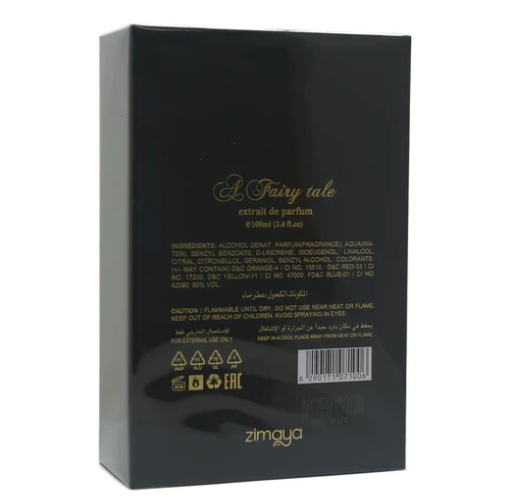 Zimaya A Fairy Tale Extrait de Parfum – 100 ml / 3.4 fl oz Extrait de Parfum (Women)