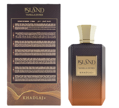 Khadlaj Island Vanilla Dunes – 100 ml / 3.4 fl oz Eau de Parfum (Unisex)