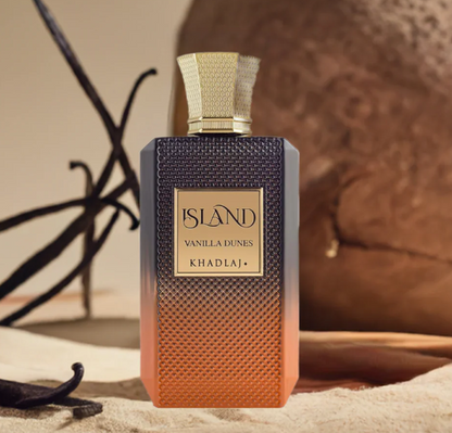 Khadlaj Island Vanilla Dunes – 100 ml / 3.4 fl oz Eau de Parfum (Unisex)