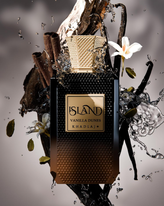 Khadlaj Island Vanilla Dunes – 100 ml / 3.4 fl oz Eau de Parfum (Unisex)